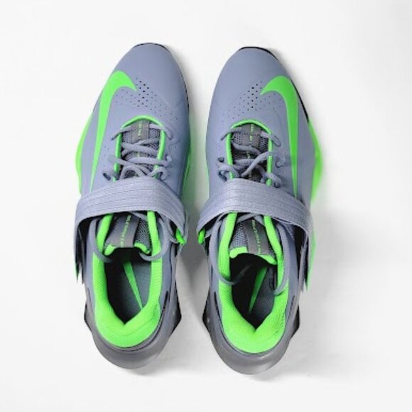 NIKE MEN\'S savaleos weightlifting shoes gray CV5708-401 Size 13 NEW